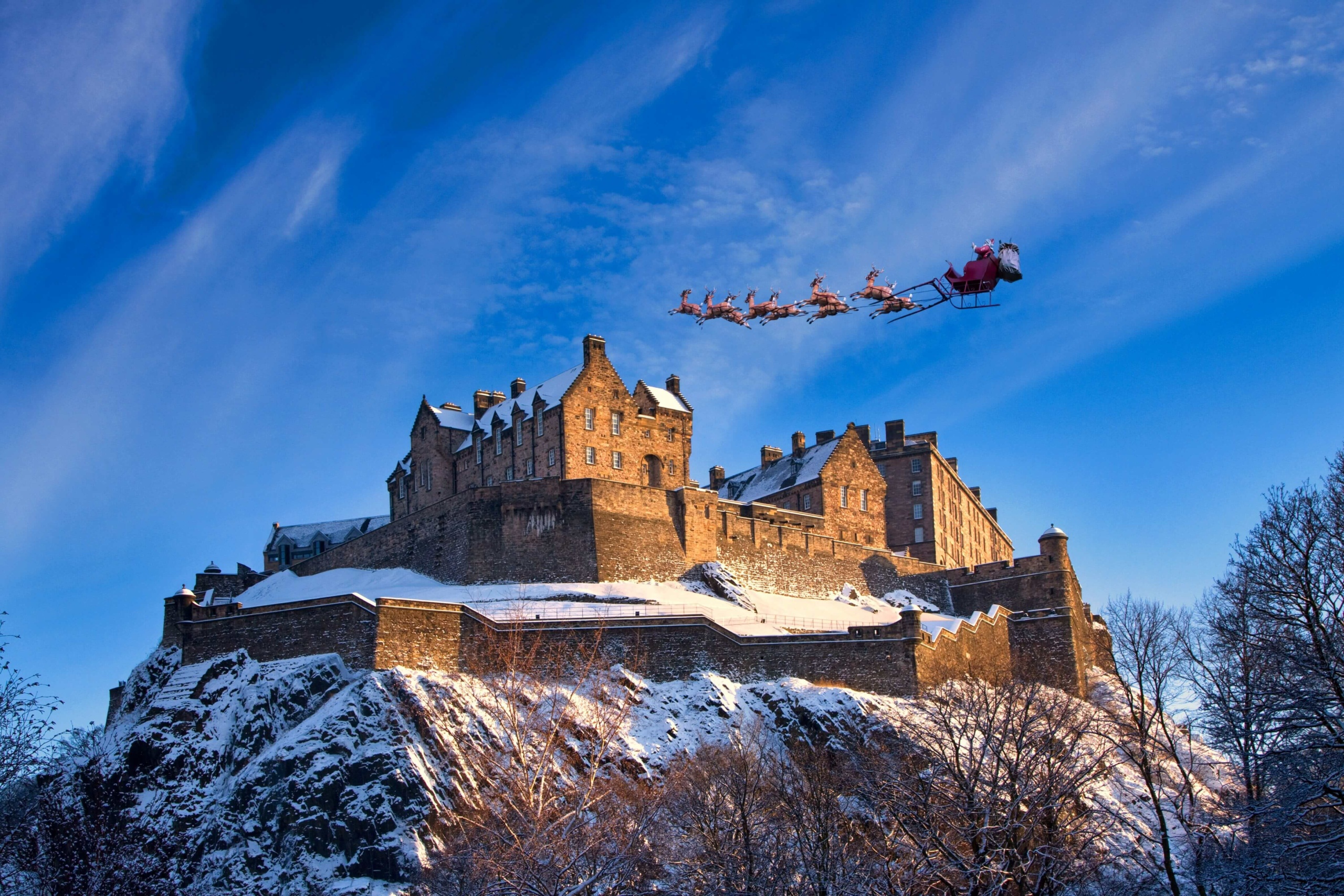 christmas game Edinburgh